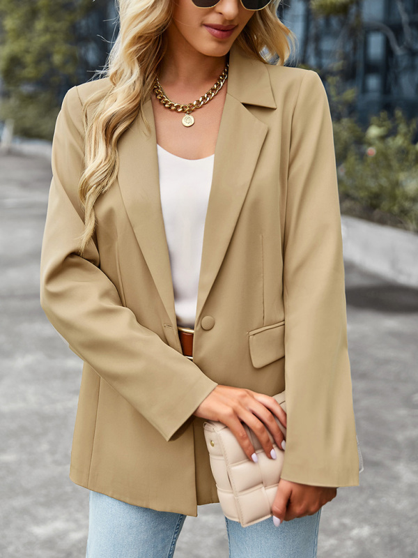 Women's casual long-sleeved small suit jacket - Image 12