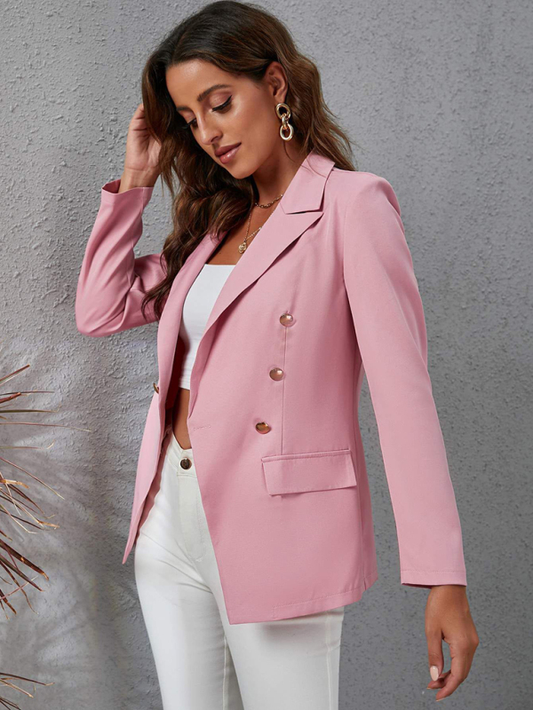 Temperament cross-border long sleeved small suit jacket women's versatile - Image 6