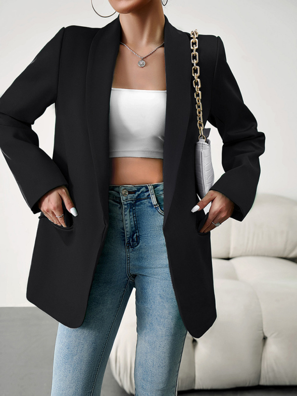 Temperament commuter lapel ladies blazer suit - Image 13