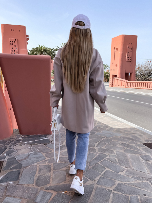 Fashionable autumn and winter new jacket with suit collar - Image 6