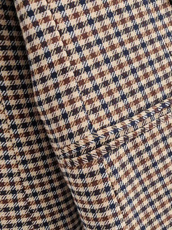 New women's suit plaid small suit jacket - Image 7