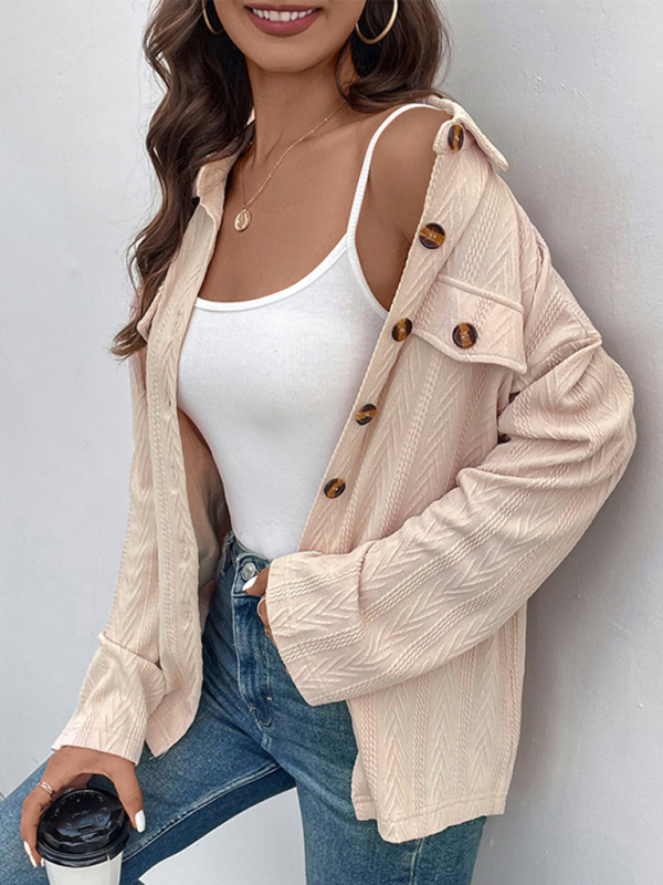 Women's New Lapel Casual Cardigan Jacket - Image 4