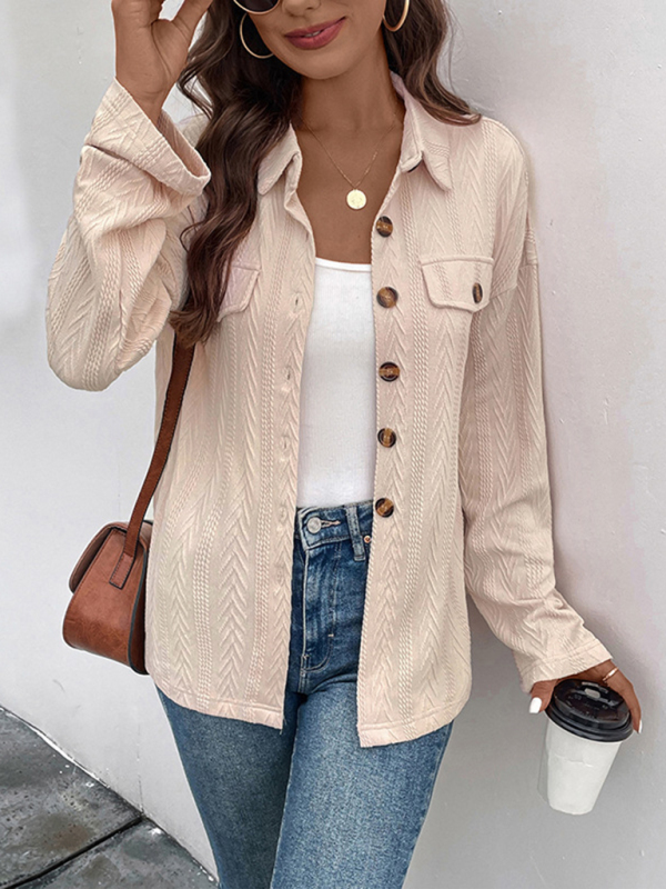 Women's New Lapel Casual Cardigan Jacket - Image 2