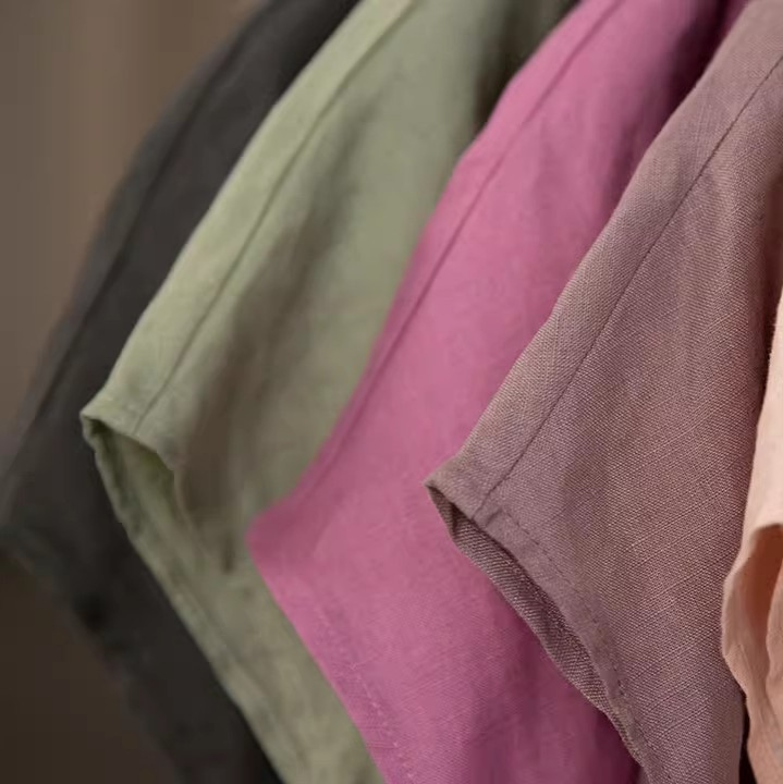 Pure Linen Sleeveless Shirt