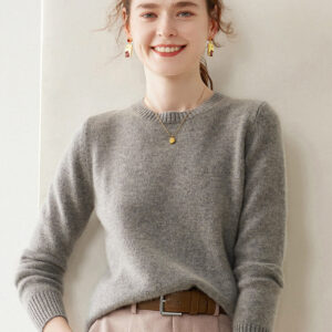 Womens Hooded Cashmere Blend Sweater