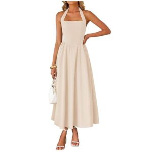 High-Waisted Pocket Dress